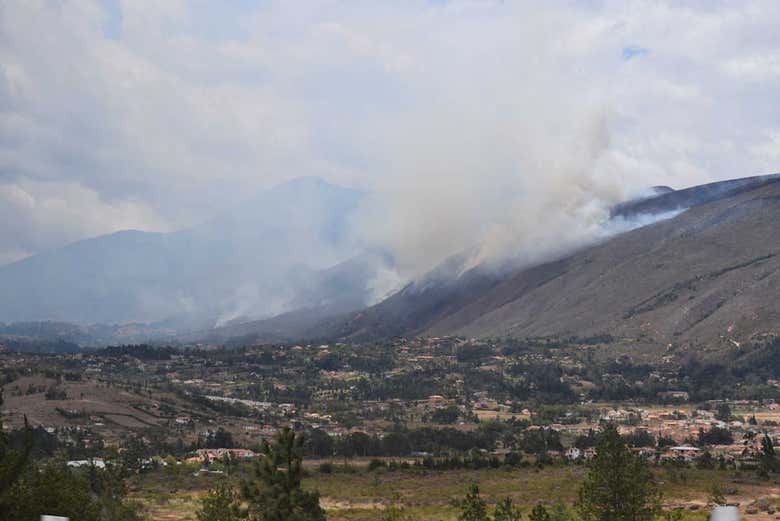 Montanhas de Villa de Leyva