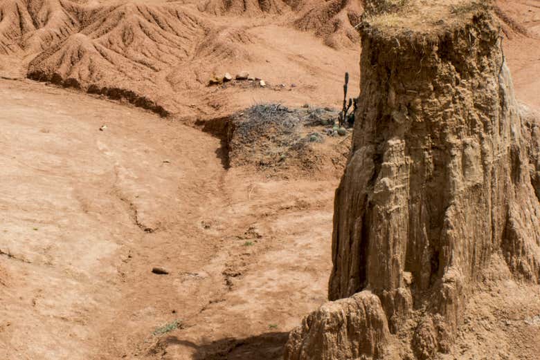Parajes desérticos de Villa de Leyva 