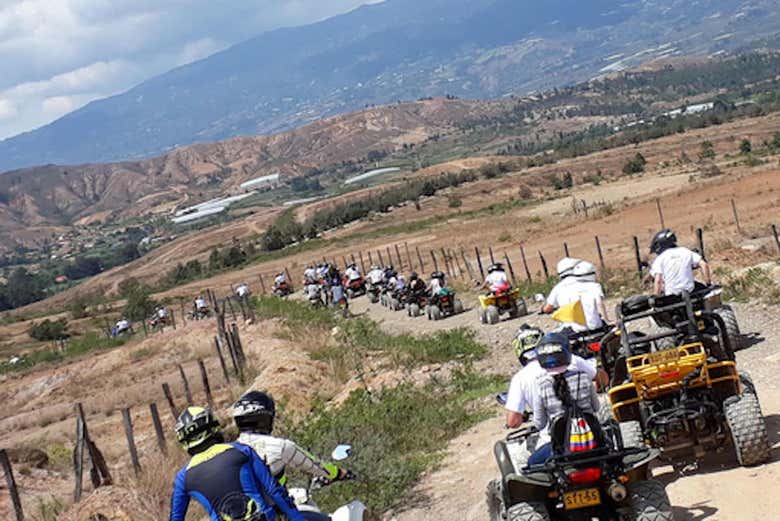Experiencia en quad por Villa de Leyva