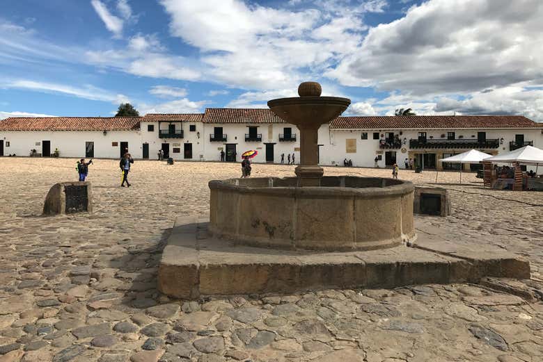 Fuente de la plaza Mayor