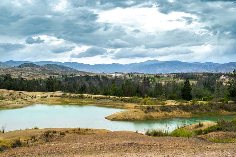 Ambiente naturale dei Pozos Azules 