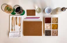 Laboratorio di pittura con la terra a Villa de Leyva