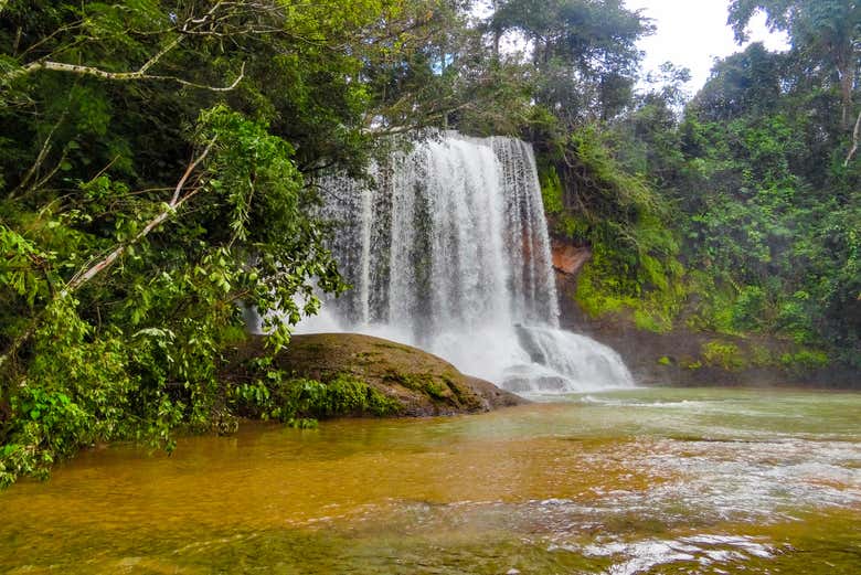Las Cortinas del Diamante se hallan en un precioso paraje