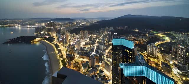 Entrada a Busan X the SKY