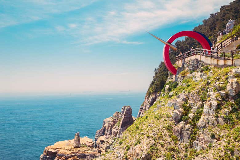 Les falaises du parc Taejongdae