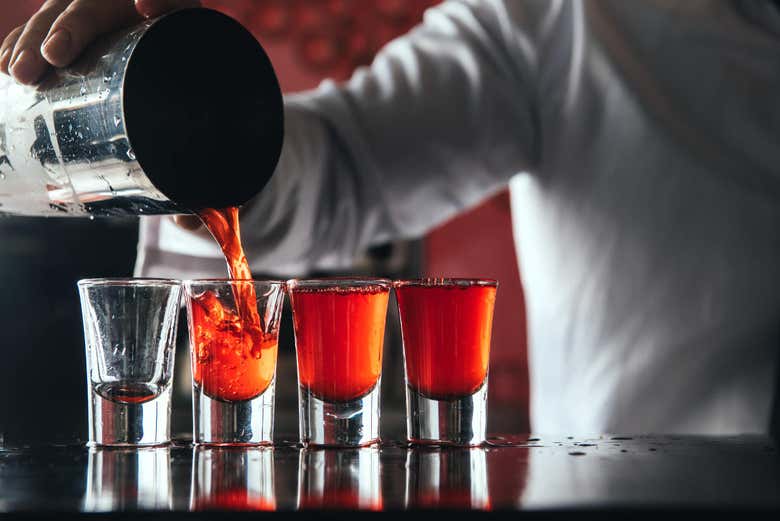 Shooters dans un bar de Busan