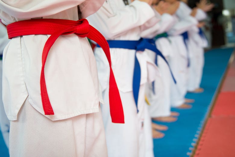 Clase de taekwondo