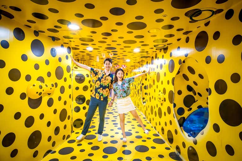 In posa all'Acquario di Busan