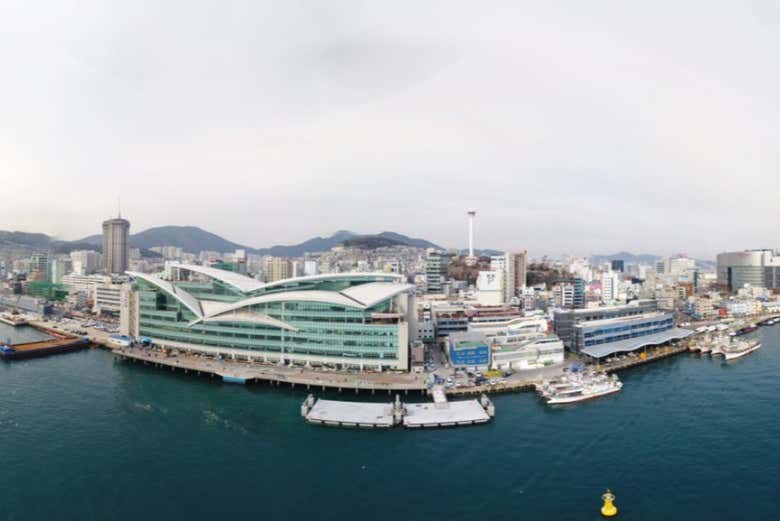 Disfrutaréis de una perspectiva única de Busan