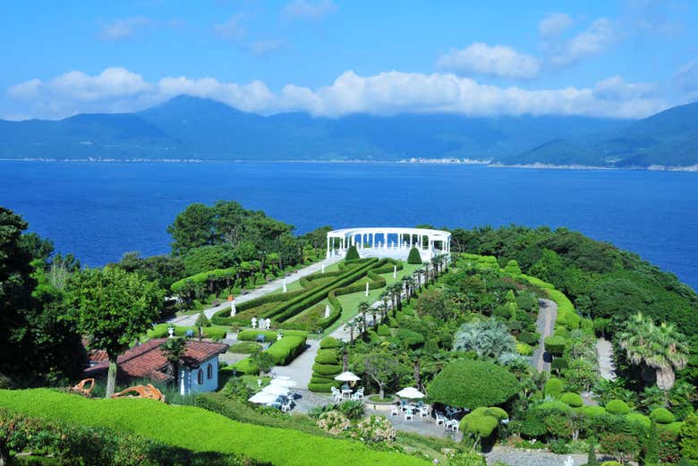 Vue panoramique sur l'île Oedo
