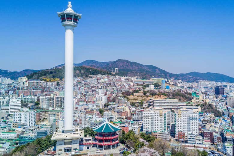 Panorámica de la Torre de Busan
