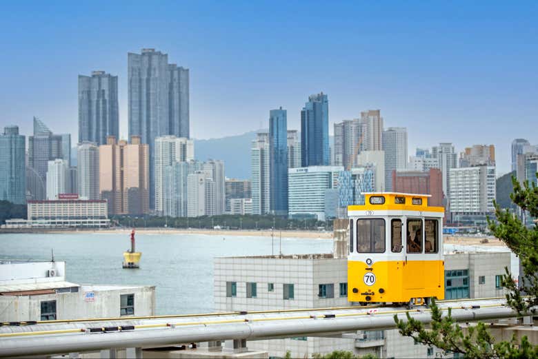 Descubriendo al costa de Busan cómodamente