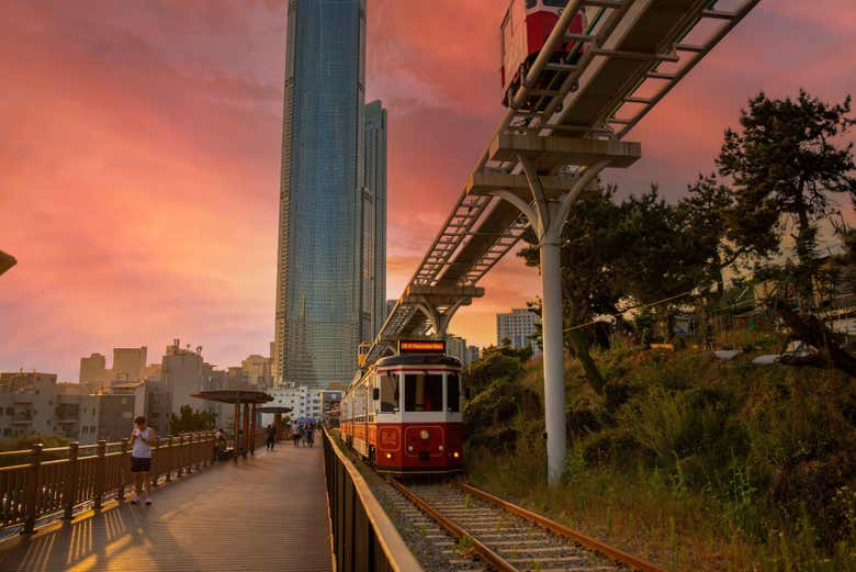 Tranvía por Busán
