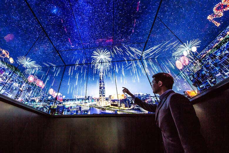 See the observation deck's exhibition