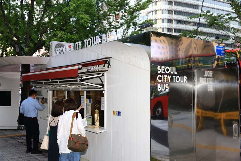 Bilheteria dos ônibus turísticos