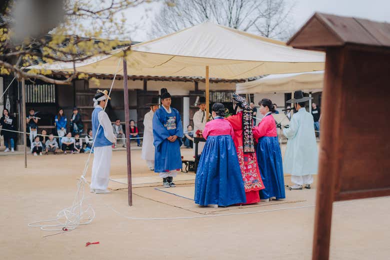 Traditional Korean wedding