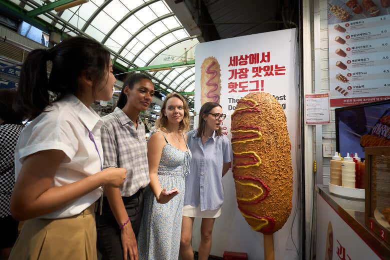 Explorando el mercado Gwangjang