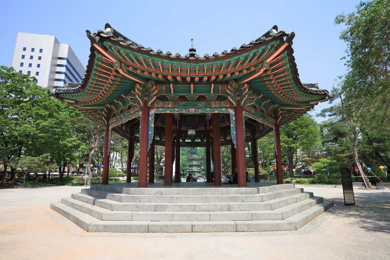 Pagoda del Parque Tapgol