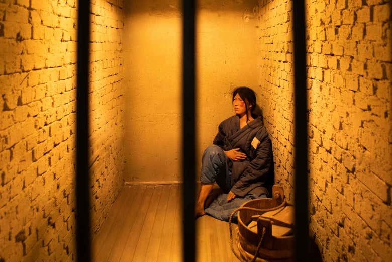 La prison de Seodaemun pouvait accueillir jusqu'à 500 personnes