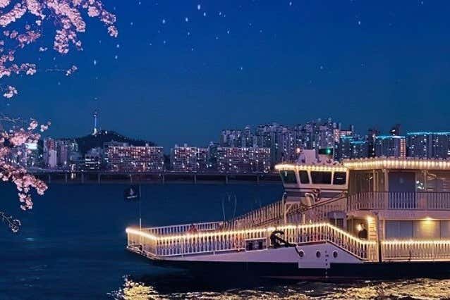 Você desfrutará da vista de Seul iluminada