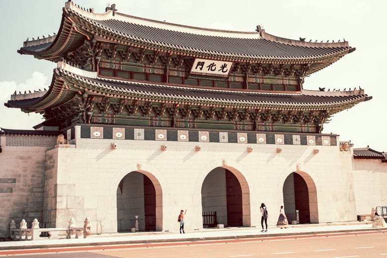 La porte Gwanghwamun