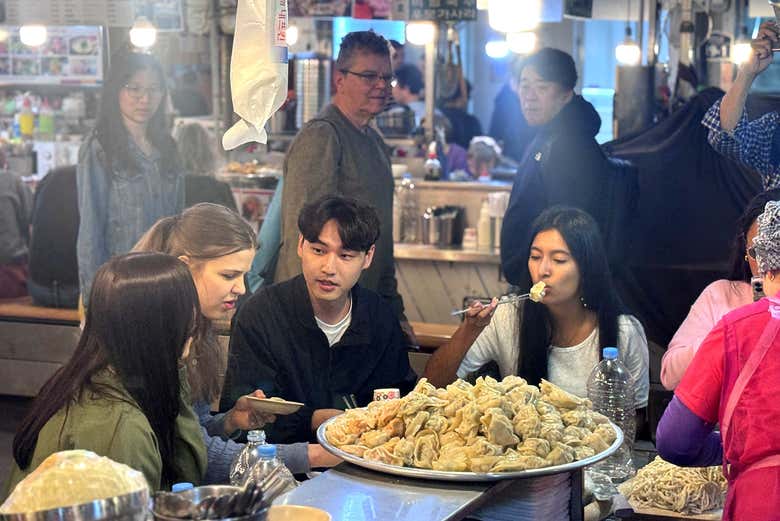 Enjoy a massive spread of Seoul’s best street food