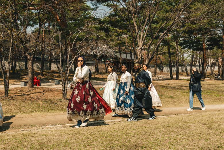 Recorriendo el Seúl tradicional