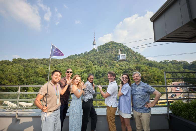 Iremos al teleférico de Namsan