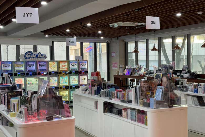 Tienda de artículos de K-Pop