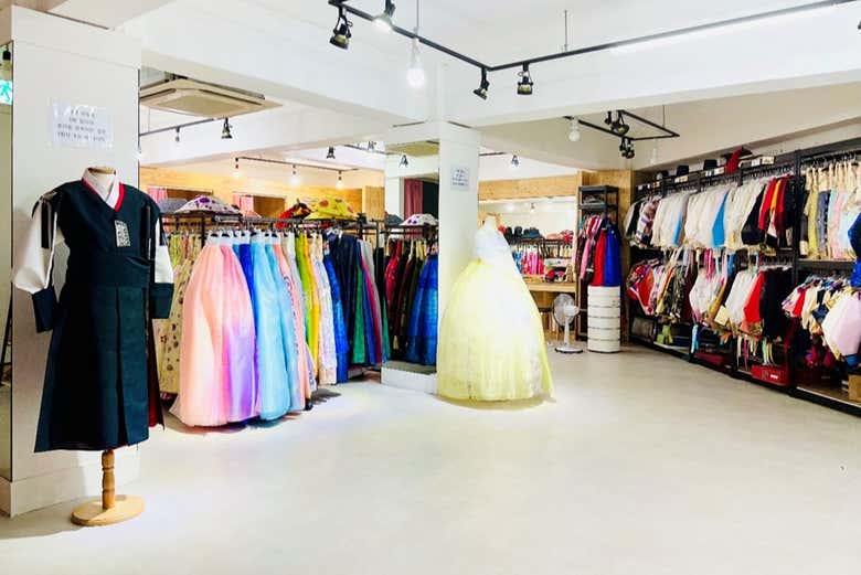 Tienda de alquiler de hanboks