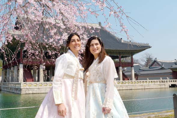 Tour en hanbok por el Seúl tradicional