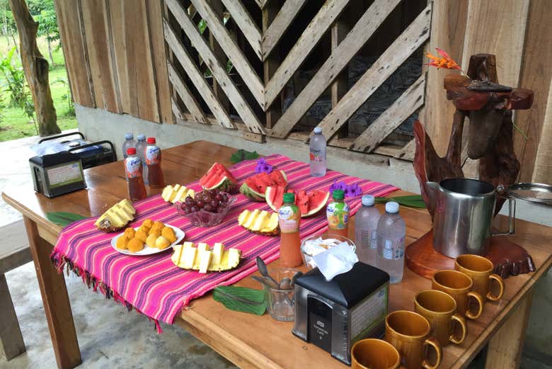 Sit down to a homemade lunch!