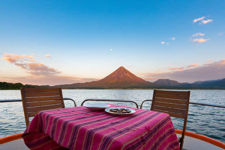 Tomaréis un aperitivo con unas vistas increíbles