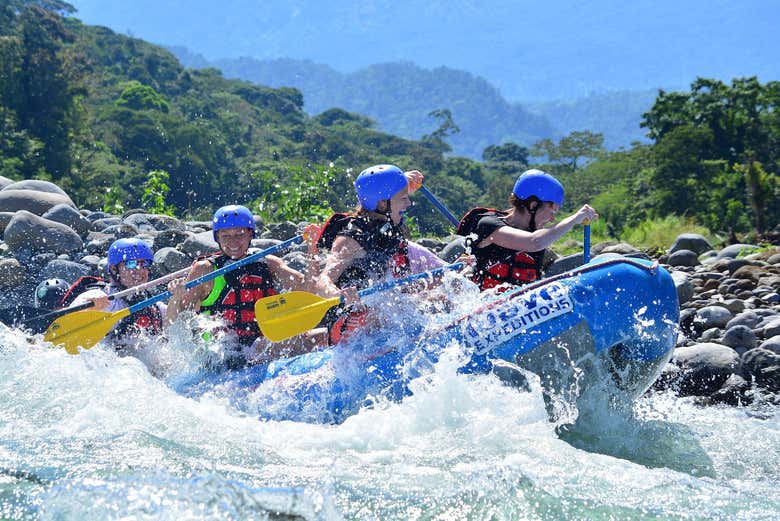 Disfrutando de la aventura