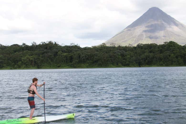 Check out the views of the Arenal Volcano!