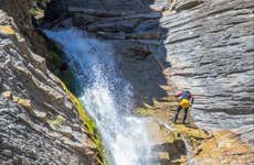 Rápel en La Roca Canyoning