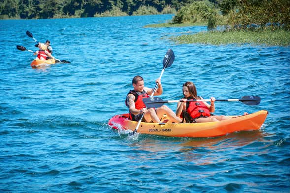 Tour de caiaque pelo Lago Arenal