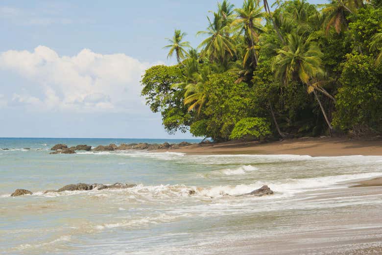 Costas paradisíacas de Bahía Drake