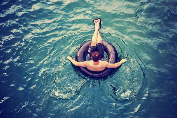 Tubing en el río Agujitas