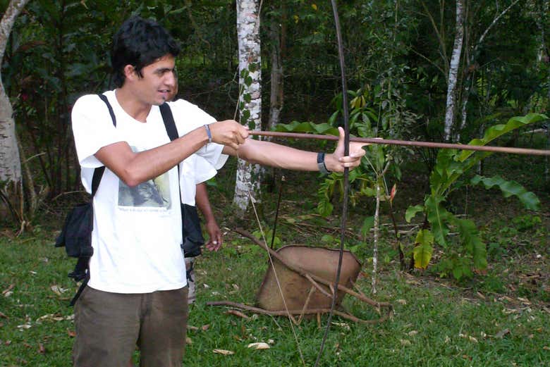 Lezione di tiro con l'arco