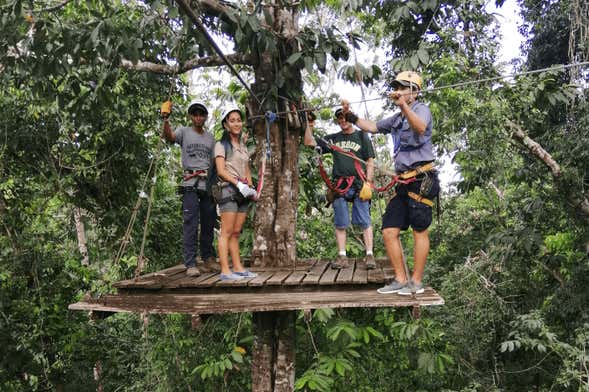 Zip line a Ciudad Cortés