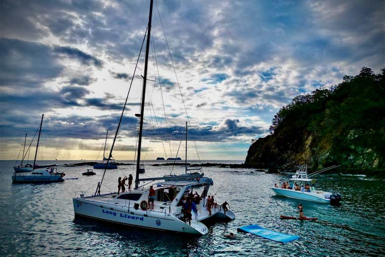 Boat for the activity