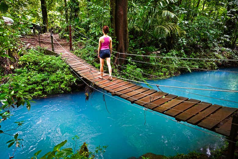 Paseando por el Parque Nacional del Volcán Tenorio
