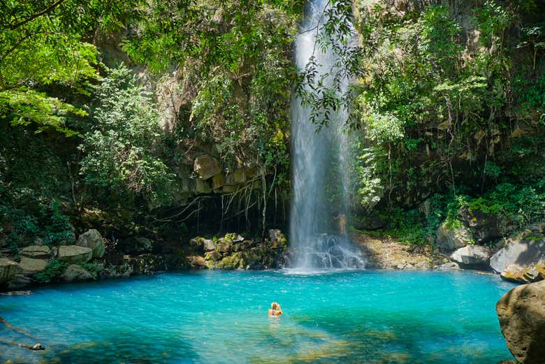 Catarata en el Cañón de la Vieja