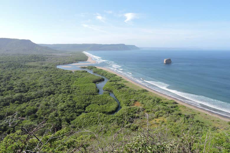 Praia no Parque Nacional Santa Rosa