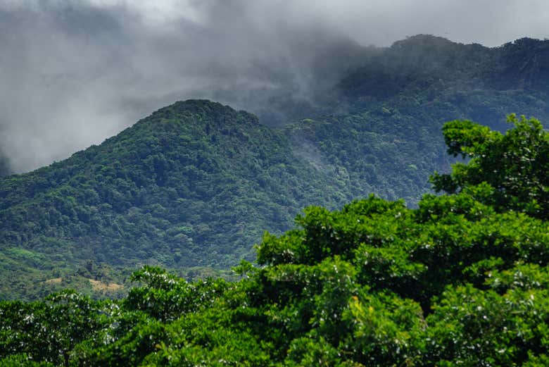 Volcán en el Rincón de la Vieja