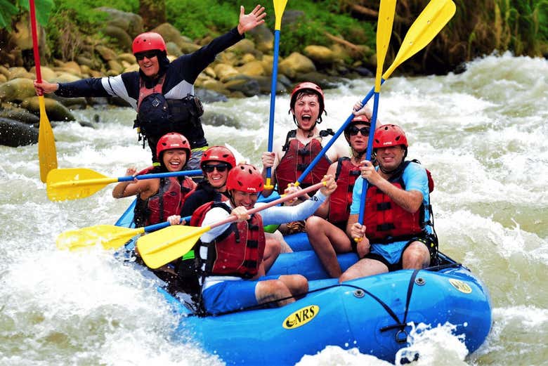 Rafting on the Savegre River