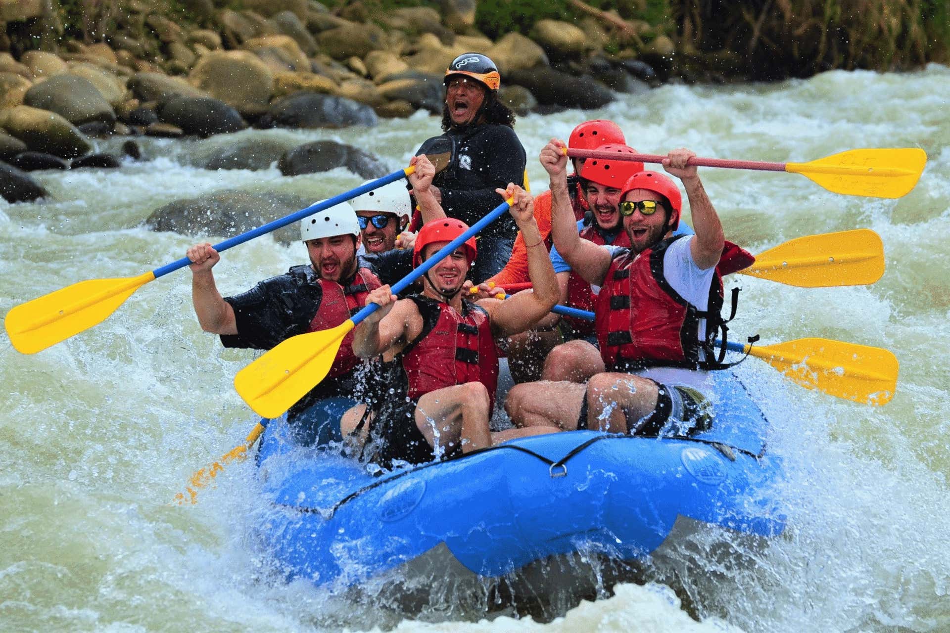 Rafting sul fiume Savegre