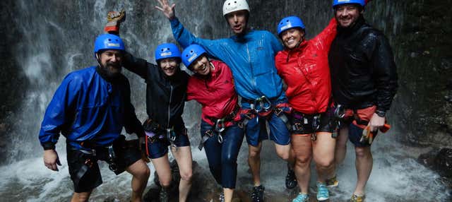 Descenso de cañones en La Fortuna