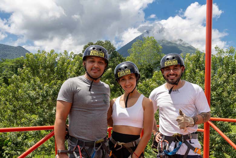 Vistas al volcán Arenal